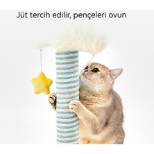 Bulut Kedi Tırmanma Çerçevesi Kedi Kumu Kedi Ağacı Hepsi Bir Arada Kedi Çerçevesi(Yurt Dışından)