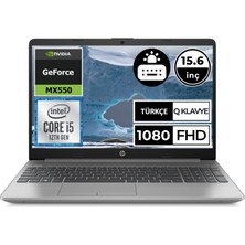 Hp 250 G9 6Q8M7ES07 I5-1235U 8gb 512SSD MX550 15.6" Fullhd W11P Taşınabilir Bilgisayar