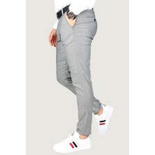 Captiva Italyan Kesim Slim Fit Erkek Keten PANTOLON-5419