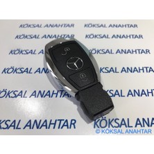 Köksal Anahtar Mercedes A-C-Cla Serisi 2 Tuşlu Arkadan Pil Girişli Kumanda Kabı