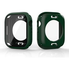 AktarMobile Apple Watch 7 41 mm Uyumlu Ekran Koruyucu 360° Kasa Koruma Tüm Gövde Kapak Darbe Emici