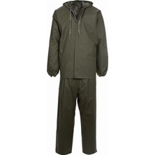 Savage BRS.003 Fermuarlı Takım Balıkçı Yağmurluk