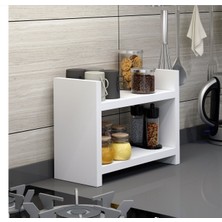 Yamanb Tezgah Üstü Pratik Mutfak Rafı Duvar Rafı Düzenleyici