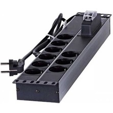 Bestrack Rack Kabin 9 Lu Sigortalı Aliminyum Priz 2 mt