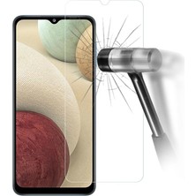 Smody Samsung Galaxy A12 Ekran Koruyucu 2 Adet Temperli Kırılmaz Cam