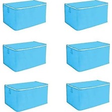 AY Home  Büyük Boy Tela Kumaş Döşek Yorgan Hurcu  Mavi 100 x 50 cm