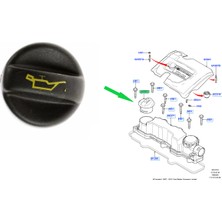 Fkoto Ford Focus Motor Yağ Kapağı 1.6 Tdci 2005--2011