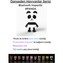 Dans Eden Hayvanlar Bluetooth Hoparlör - Panda