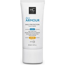 HC Care Face Armour 4 Etkili, Leke Karşıtı Günlük Koruyucu Güneş Kremi - 50 ml