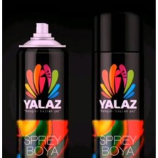 Yalaz Sprey Boya 400 ml Mat Siyah