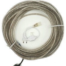 Sunlight Hortum Şerit Led Işık 3 Çip Fişli 1 Metre Mavi Işık