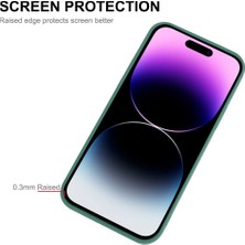 ZH Store iPhone 14 Pro Max için PC + TPU Telefon Kılıfı - Sierra mavisi