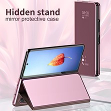 Qichengda Samsung Galaxy Z Fold 3 Kaplama Aynası Sert Pc Pu Tam Darbeye Dayanıklı Koruma Cep Telefonu Kılıfı Kapağı (Yurt Dışından)