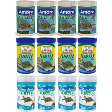 Amore Turtle Green Sticks 12 x 250 ml Sürüngen ve Kaplumbağa Yemi