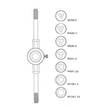 Merttools Pafta Seti ve Kolu 8 Parça