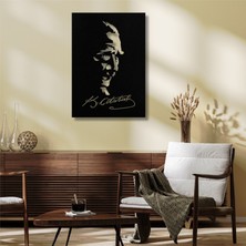 Dekadron Atatürk Metal Duvar Dekoru