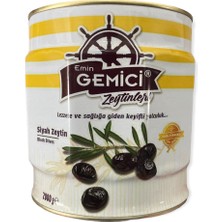 Özel Mega Siyah Zeytin (201-260) Teneke 2 kg