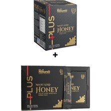 Naturals Bitkisel Karışımlı Macun Honey Plus 240 gr + Tek Kullanımlık Macun 12 x 12 gr