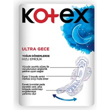 Kotex Gece Ultra Hijyenik Ped 16'lı 12 Adet