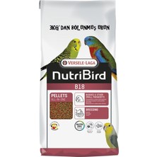 Versele Laga Nutribird B18 Pelet Yem - 500 gram Bölünmüş Ürün