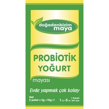 Doğadan Bizim Probiyotik Yoğurt Mayası 2 x 10 gr + Gıda Termometresi