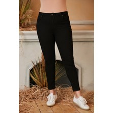 Rmg Büyük Beden Siyah Pantolon