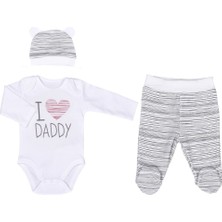 Kitikate S72365 Organik Dady 3'lü Takım