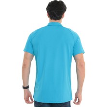 Raru Erkek Polo T-Shirt Nox Turkuaz