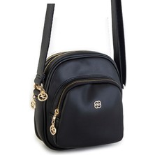 Lifonbag Kadın 4 Bölmeli Su Geçirmez Çapraz Omuz Çantası