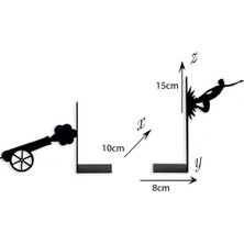 Hobi Demir Sanat Metal Kitap Tutucu Uçan Adam Figürlü Kitap Desteği, Dekoratif Kitaplık