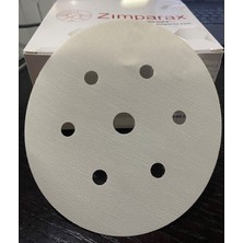 Zımparax White Disk 7 Delikli ZIMPARA150 mm (50ADET)