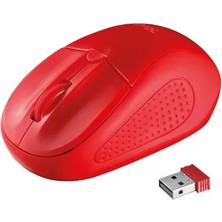 Trust 20787 Primo Kablosuz Mouse Kırmızı