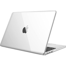 Nezih Case Apple Macbook Air 13.6 Inç 2022 M2 Çip A2681 Uyumlu Crystal Clear Full Protective Cover