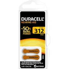 Fano Duracell 312 Numara Işitme Cihazı Pili