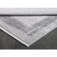 Gümüşsuyu Black&brown Bamboo 11298 Gri Halı