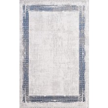 Gümüşsuyu Black&brown Bamboo 11298 Mavi Halı