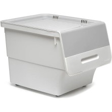 Motek Organizer Tekli 33 Litre Gri Beyaz