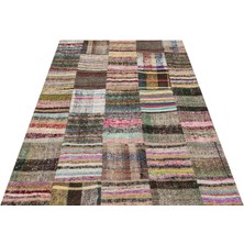 Sempati Halı Gerçek El Dokuma Eskitme Halı   138 x 199 cm 6137