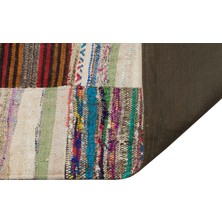 Sempati Halı Eskitme Patchwork %100 El Dokuma Halı  202 x 300 cm 6166