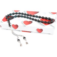 Kalemhane Özel Kalp Kutulu Sıkma Kehribar