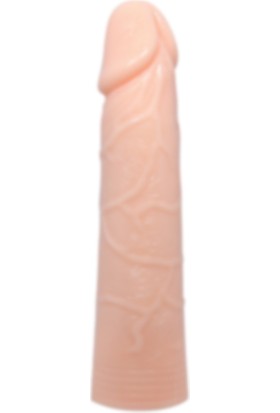 Baile Deep Love Realistik Penis Kılıfı 6 cm Dolgulu Uzatmalı Prezervatif