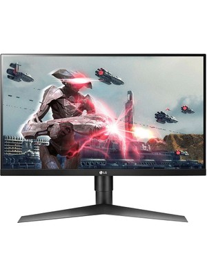 Lg 27GL63T-B.APD, 27'' Ultragear, 1ms(mbr), 144 Hz , Hdr 10, G-Sync Pivot Oyuncu Monitörü, Siyah
