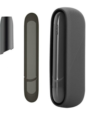 Zigver 3 In 1 Durumda Iqos Için 3.0 Tam Koruyucu Kapak Yan Kapak ile Üst Kapağı