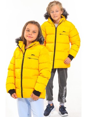 Slazenger Calısto Unisex Çocuk Mont & Kaban Sarı ST21JC006