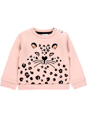 Boboli Kız Çocuk Sweatshirt Pembe