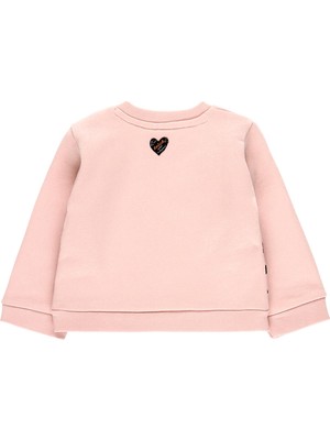 Boboli Kız Çocuk Sweatshirt Pembe