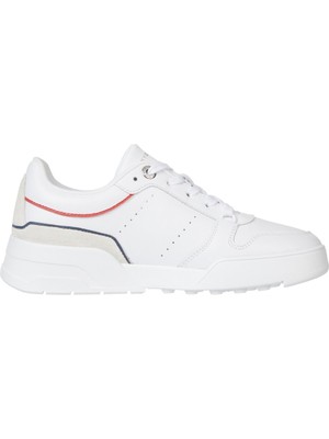 Tommy Hilfiger Low Cut Basket Beyaz Kadın Sneaker