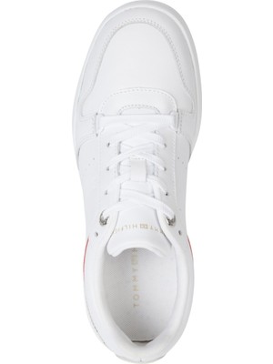 Tommy Hilfiger Low Cut Basket Beyaz Kadın Sneaker