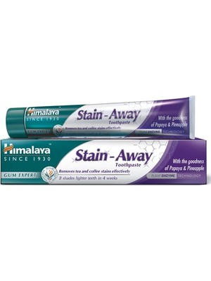 Himalaya Leke Karşıtı Beyazlatıcı Diş Macunu 75 ml Florürsüz Parabensiz Vejeteryan Özellikli