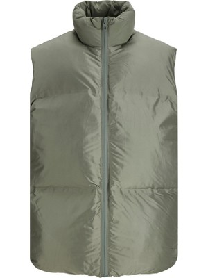 Jack & Jones Jprblakent Puffer Vest Gri Erkek Yelek 12213862-Mulle